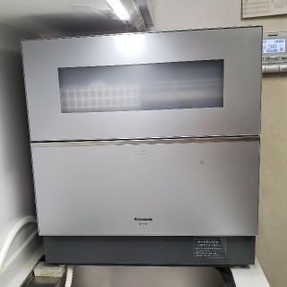 パナソニック(Panasonic)の【みーこ様専用】Panasonic　卓上食洗機　NP-TZ300S(食器洗い機/乾燥機)