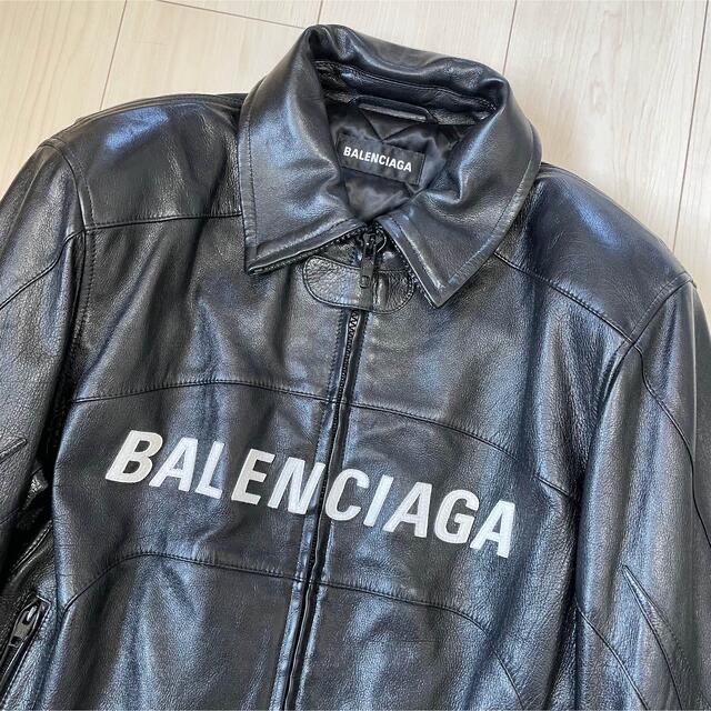 売れ筋商品 Balenciaga - Balenciaga 19aw レザージャケット - rinsa.ca
