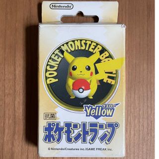 ポケモン(ポケモン)のNintendo ポケモントランプ Yellow イエロー抗菌(トランプ/UNO)