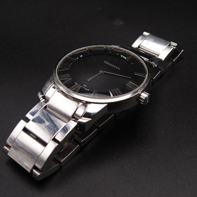 Tiffany & Co.(ティファニー)の【完動品】〔正規品〕ティファニー メンズ アトラス ドーム 37mm 腕時計 メンズの時計(腕時計(アナログ))の商品写真