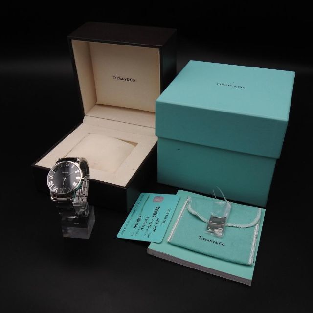 Tiffany & Co.(ティファニー)の【完動品】〔正規品〕ティファニー メンズ アトラス ドーム 37mm 腕時計 メンズの時計(腕時計(アナログ))の商品写真