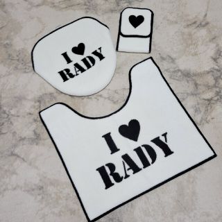 レディー(Rady)のご専用です★最終価格★　Rady　トイレ3点セット(トイレマット)