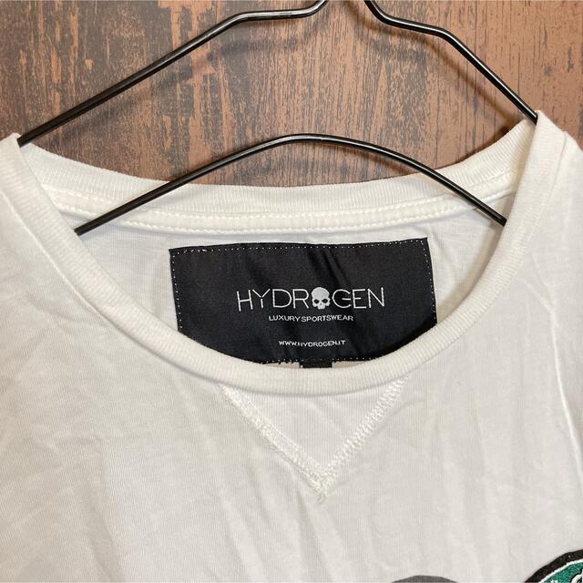 HYDROGEN(ハイドロゲン)の【HYDROGEN】激レア！メシキカン デザイン ワッペン♡刺繍 Tシャツ レディースのトップス(Tシャツ(半袖/袖なし))の商品写真