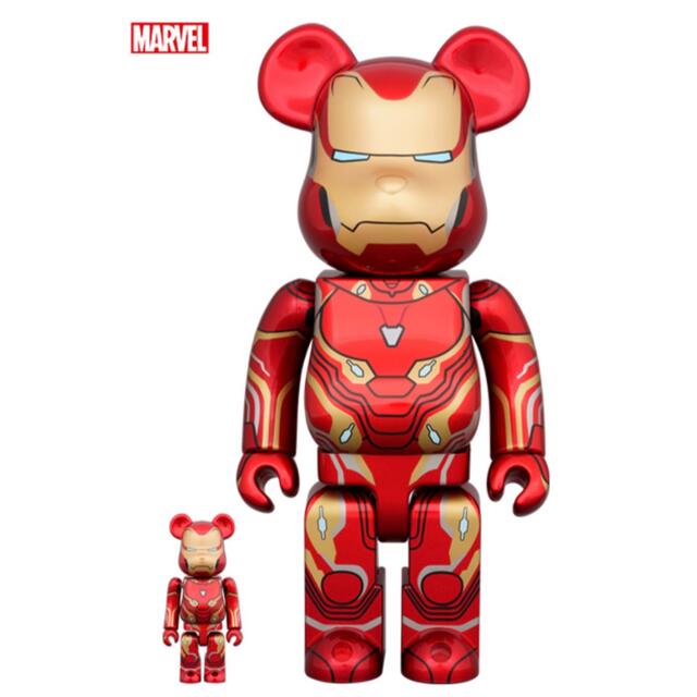 BE@RBRICK IRON MAN MARK 50 100% & 400%フィギュア