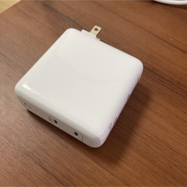 Anker PowerPort Atom PD 2 60W 2ポートUSB-C  スマホ/家電/カメラのスマートフォン/携帯電話(バッテリー/充電器)の商品写真