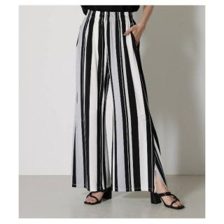 アズールバイマウジー(AZUL by moussy)のGLOSSY COOL SIDE SLIT PANTS/サイドスリットパンツ(カジュアルパンツ)