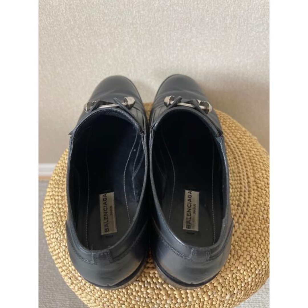 美品 BALENCIAGA ・バレンシアガ シルバースタッズシューズ サイズ36