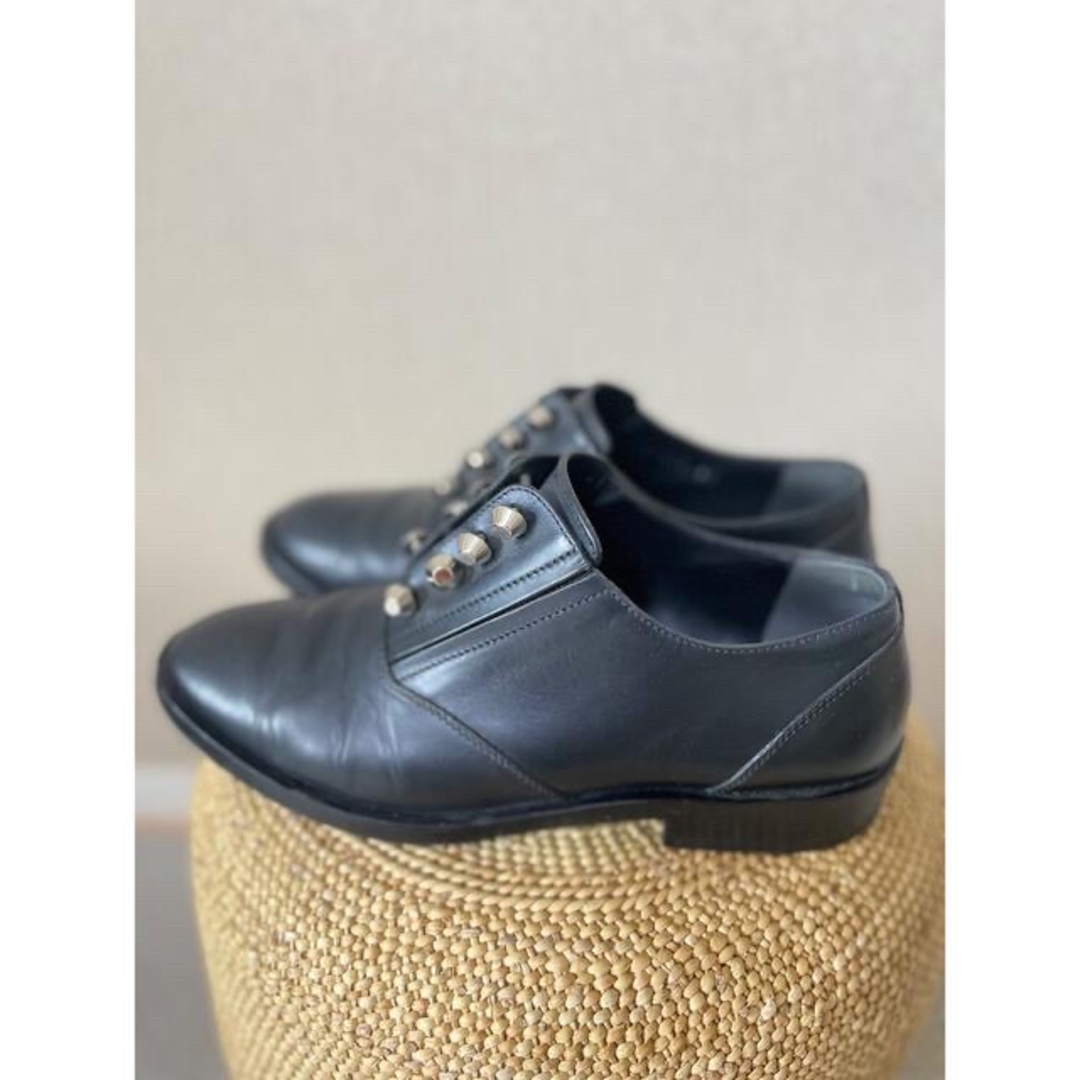 美品 BALENCIAGA ・バレンシアガ シルバースタッズシューズ サイズ36