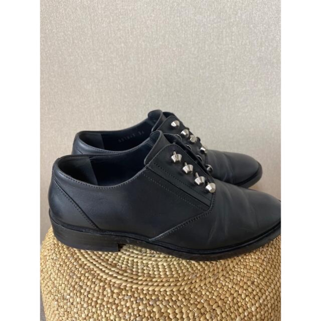 美品 BALENCIAGA ・バレンシアガ シルバースタッズシューズ サイズ36