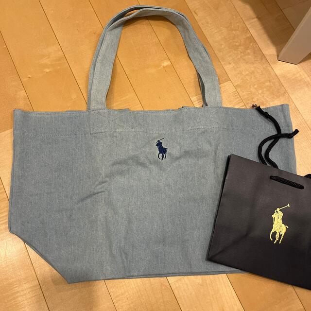 POLO RALPH LAUREN(ポロラルフローレン)のポロ　ラルフローレン  トートバッグ　新品未使用 レディースのバッグ(トートバッグ)の商品写真