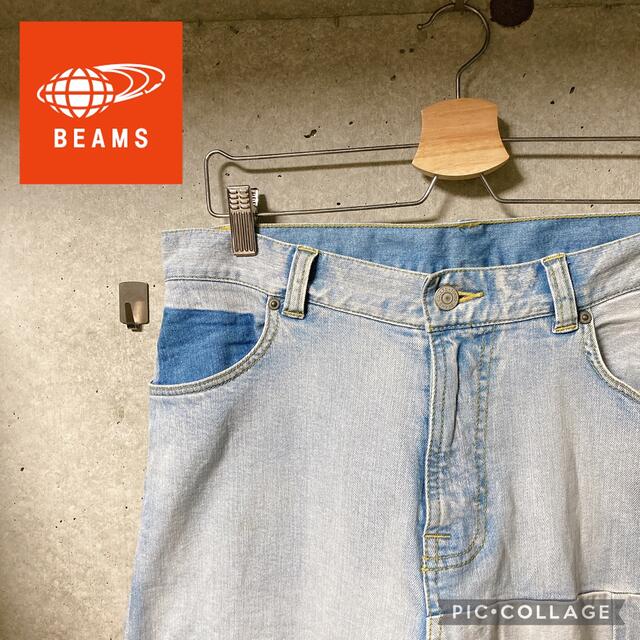 BEAMS(ビームス)のBEAMS パッチワークデニム レディースのパンツ(デニム/ジーンズ)の商品写真