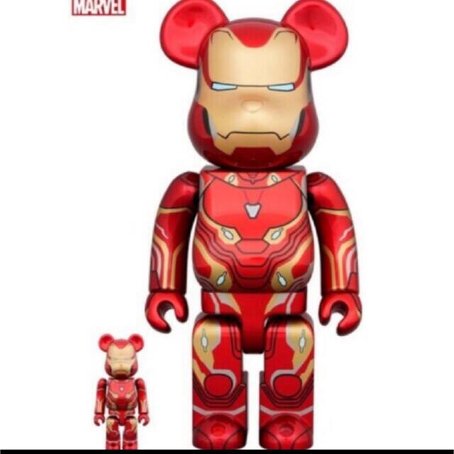 BE@RBRICK IRON MAN MARK 50 400％&100%