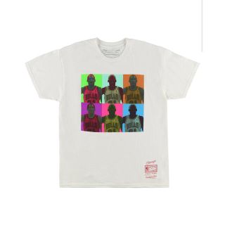 ミッチェルアンドネス(MITCHELL & NESS)のデニス・ロッドマン ブルズ ポップアート ショートスリーブシャツ (Tシャツ/カットソー(半袖/袖なし))