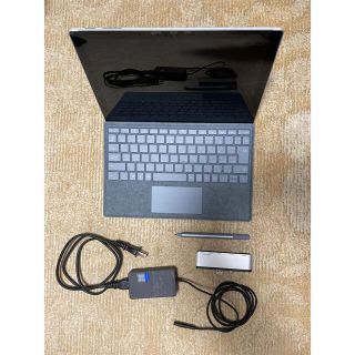 マイクロソフト(Microsoft)の開封未使用Surface pro 7(純正キーボードカバー,純正タッチペン付き)(タブレット)