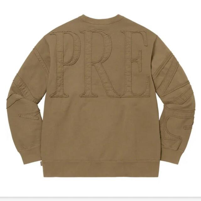 supreme Tonal Appliqué Crewneck