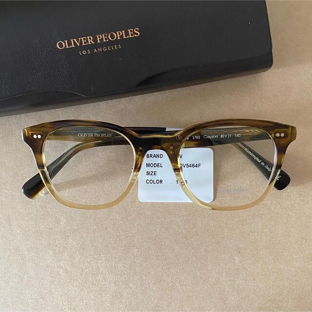 OV148 OLIVER PEOPLES Cayson メガネ フレームメンズ