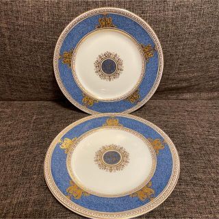 ウェッジウッド パウダーの通販 200点以上 | WEDGWOODを買うならラクマ オンラインアウトレット ウェッジウッド コロンビアパウダーターコイズ プレート(B) 食器