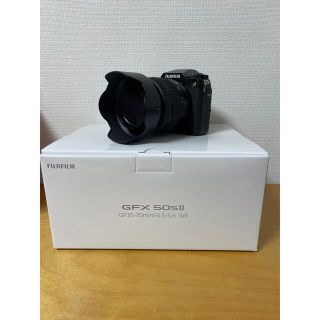 フジフイルム(富士フイルム)の保証あり 富士フイルム GFX50S II GF35-70mm レンズキット(ミラーレス一眼)