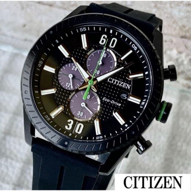 新品☆即納☆CITIZEN☆シチズン☆エコドライブ☆クロノグラフ/カレンダー/-