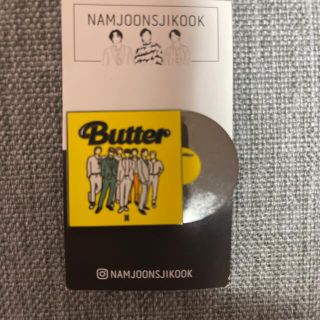 ボウダンショウネンダン(防弾少年団(BTS))のBTS Butter  ピンバッチ(バッジ/ピンバッジ)