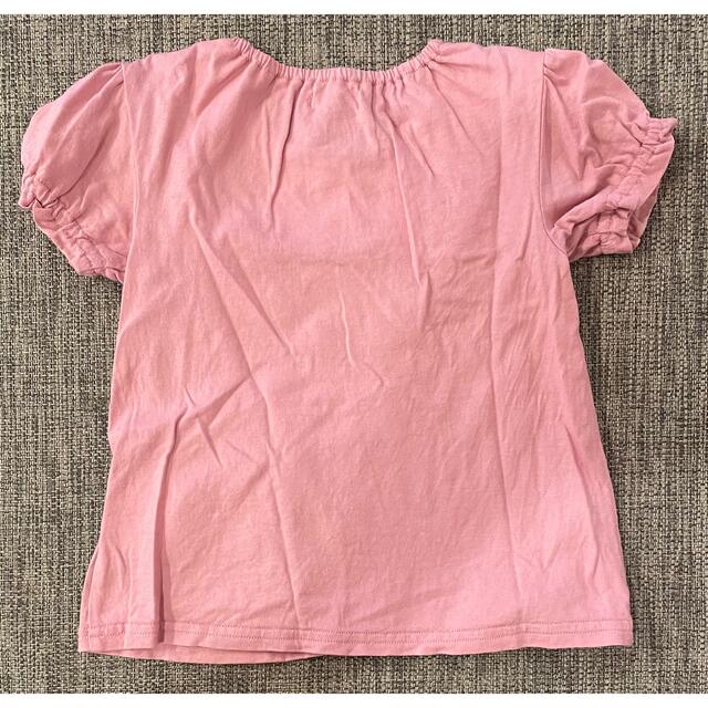 キムラタン(キムラタン)のクーラクール フリルTシャツ ピンク 90 キッズ/ベビー/マタニティのキッズ服女の子用(90cm~)(Tシャツ/カットソー)の商品写真