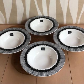 マリメッコ(marimekko)の新品 4枚 マリメッコ シイルトラプータルハ ディーププレート 20cm(食器)