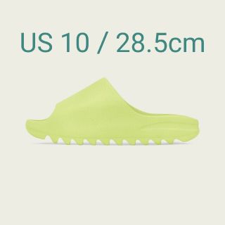 アディダス(adidas)のadidas YEEZY SLIDE GLOW GREEN イージー グリーン(サンダル)