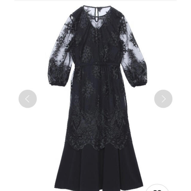 スカートAmeri VINTEGE 3way layered lace dress