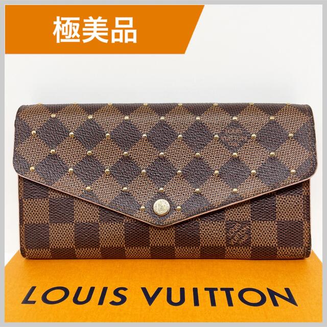 LOUIS VUITTON - ルイヴィトン ダミエ スタッズ ローズバレリーヌ
