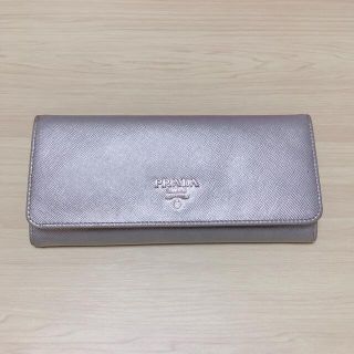 プラダ(PRADA)のPRADA  プラダ　財布　シルバー(財布)