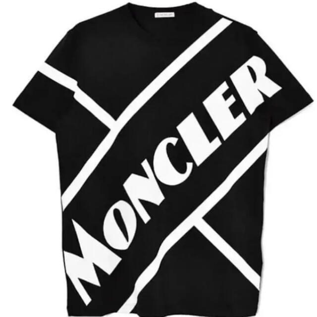 ★最新作★ MONCLER ビッグロゴ Tシャツ Ｌ　モンクレール 完売品