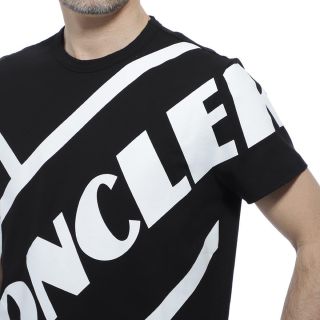 モンクレール(MONCLER)の★希少★ MONCLER ビッグロゴ 半袖Tシャツ Ｌ　モンクレール 完売品(Tシャツ/カットソー(半袖/袖なし))