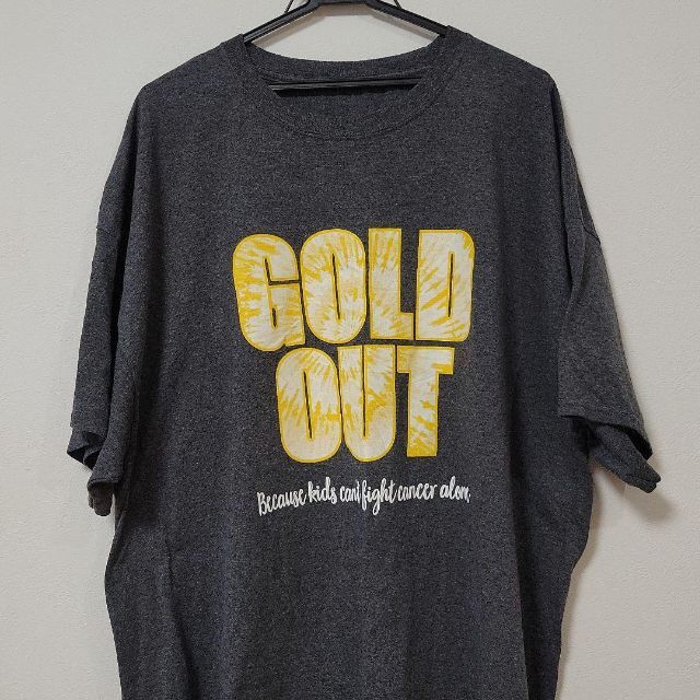 GOLD OUT 3XL グレー メンズのトップス(Tシャツ/カットソー(半袖/袖なし))の商品写真