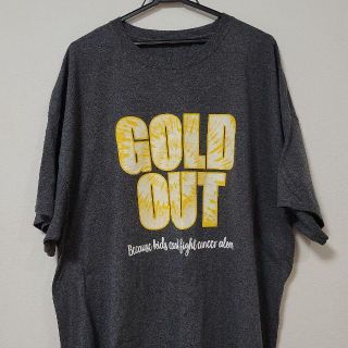 GOLD OUT 3XL グレー(Tシャツ/カットソー(半袖/袖なし))