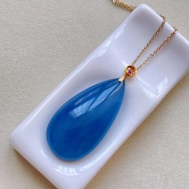 高級】天然 アクアマリン ペンダントトップ k18 9.4g | www.jarussi.com.br