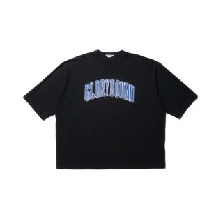 クーティー(COOTIE)のPrint Oversized S/S Tee (COLLEGE) ブラックS(Tシャツ/カットソー(半袖/袖なし))