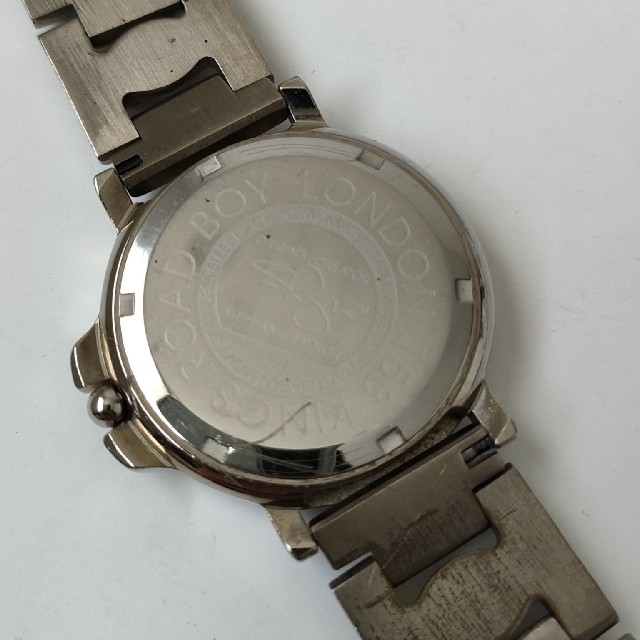 Boy London(ボーイロンドン)のジャンク　boy london　ボーイロンドン シルバー　時計　ヴィンテージ メンズの時計(腕時計(アナログ))の商品写真