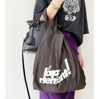 アパルトモンドゥーズィエムクラス(L'Appartement DEUXIEME CLASSE)の新品タグ付⭐️L'Appartement Nylon Eco Bag ブラウン(エコバッグ)