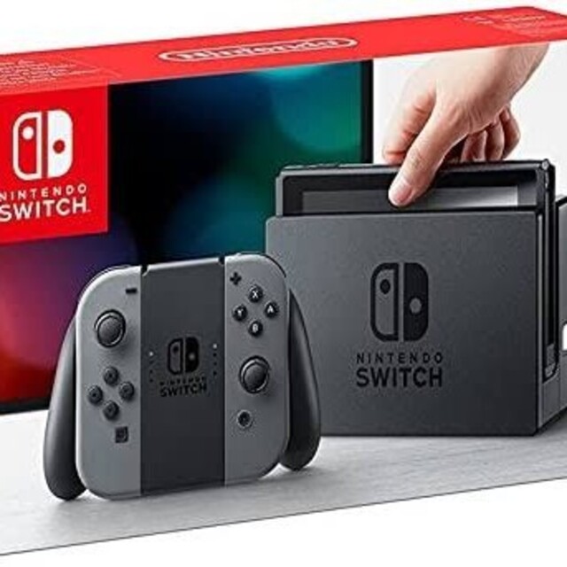 任天堂スイッチ グレー 新品未使用・未開封 エンタメ/ホビーのゲームソフト/ゲーム機本体(家庭用ゲーム機本体)の商品写真