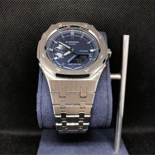 ジーショック(G-SHOCK)のGM-2100本体付き ステンレスベルトセット カシオーク カスタム Gショック(腕時計(アナログ))