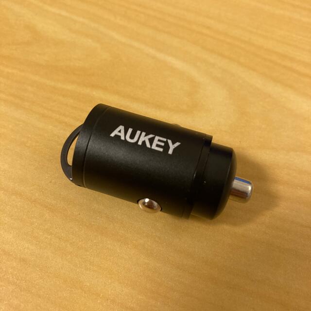 Aukey USB type-c カーチャージャー シガーソケット 急速充電 自動車/バイクの自動車(車内アクセサリ)の商品写真