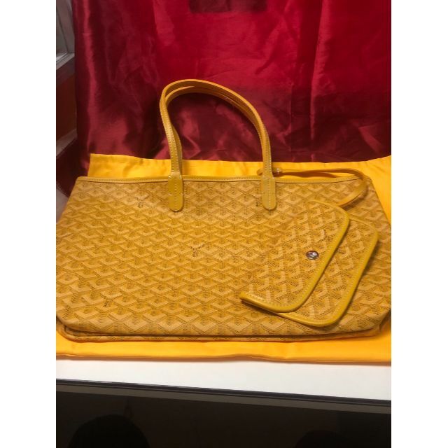 GOYARD - GOYARD/ゴヤール サンルイ PM トートバッグ イエローの通販