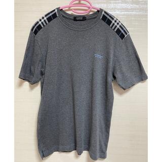 バーバリーブラックレーベル(BURBERRY BLACK LABEL)のBURBERRY BLACK LABEL★MEN'SグレーTシャツ★サイズ2(Tシャツ/カットソー(半袖/袖なし))