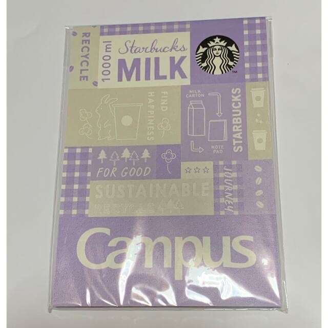 Starbucks Coffee - スターバックス キャンパスノートパッド パープルの通販 by ma12141214's shop｜スターバックス コーヒーならラクマ
