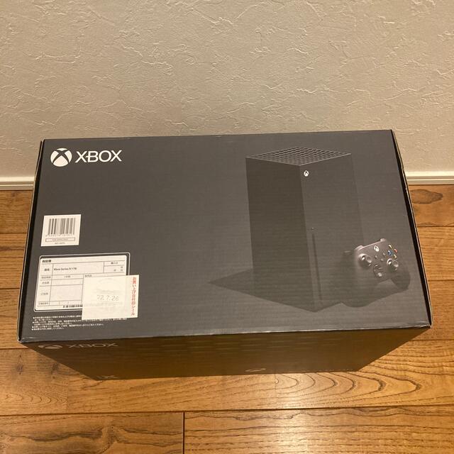 Xbox(エックスボックス)の新品　未使用　Microsoft Xbox Series X エンタメ/ホビーのゲームソフト/ゲーム機本体(家庭用ゲーム機本体)の商品写真