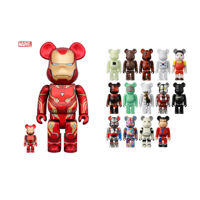 BE@RBRICK IRONMAN MARK 50 100％&400％ 44フィギュア