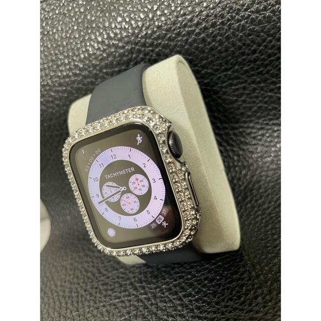 Apple Watch(アップルウォッチ)の41mm45mm対応　アップルウォッチ用カスタムczダイヤモンド メンズの時計(その他)の商品写真