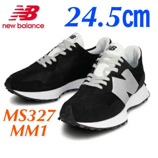 ニューバランス(New Balance)のニューバランス new balance MS327 MM1 D 24.5cm 黒(スニーカー)