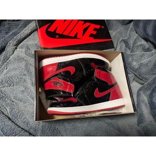 ナイキ(NIKE)のjordan1 patent bred(スニーカー)