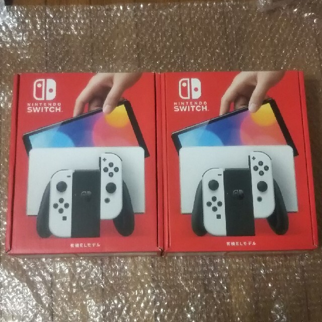 新品、未使用 任天堂Switch有機ELホワイト×2